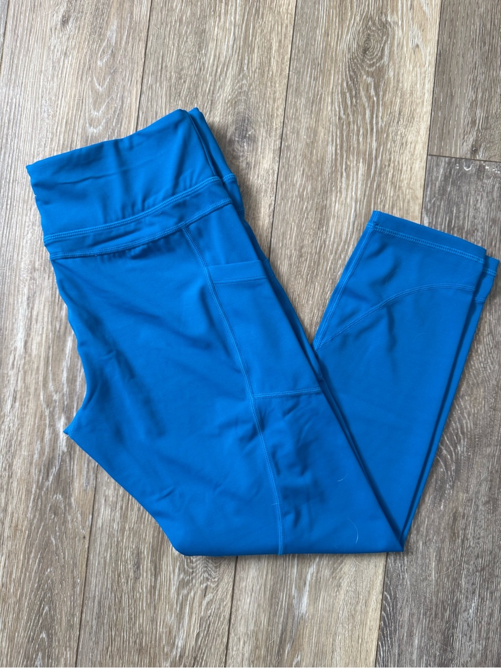 NWOT ZYIA Women's Leggings Bright Blue
